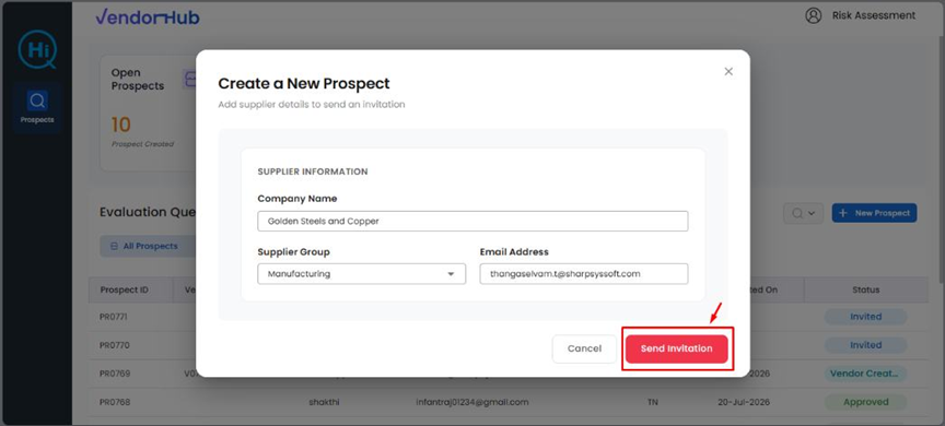Create Prospect SS