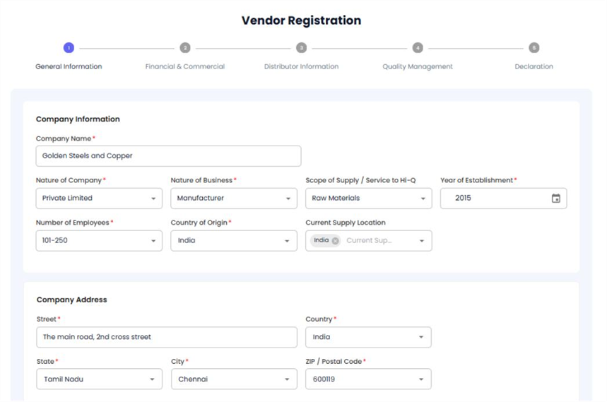 Registration SS