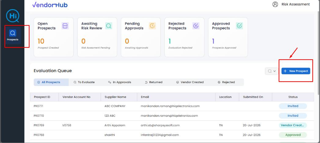 Vendor Onboarding Hub